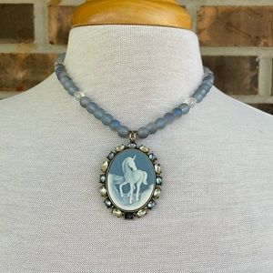 Handmade Unicorn Pendant Necklace